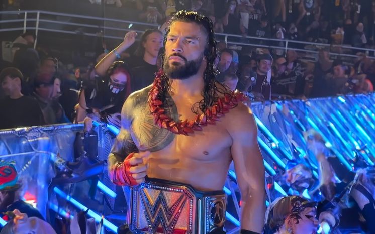 a picture of roman reigns a professional wrestler