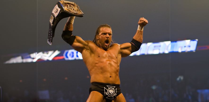 a picture of triple h a professional wrestler