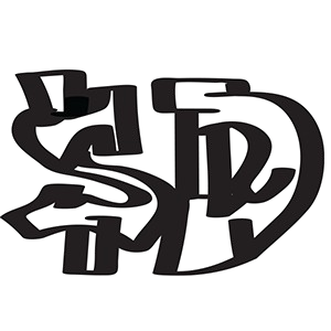 graffiti style sticker SD